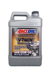 Мотоциклетное масло AMSOIL Synthetic V-Twin Motorcycle Oil SAE 20W-50 (3,78л)