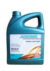 Моторное масло ADDINOL Super Light 0540 SAE 5W-40 (5л) (Масло моторное Super Lig