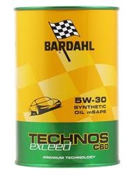 Синтетическоемоторное масло Bardahl TECHNOS LOW-SAPS C60 5W-30 1 л