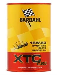 Синтетическоемоторное масло Bardahl XTC C60 15W-50 1 л