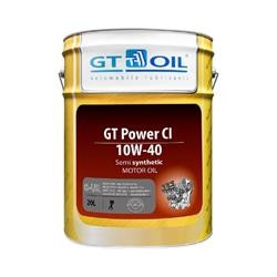 Моторное масло GT Power CI SAE 10W-40 (20л) 8809059407073