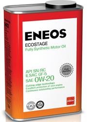 Синтетическоемоторное масло Eneos Ecostage 0W-20 0.946 л