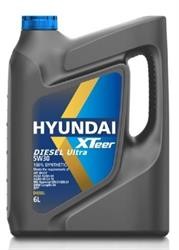 Моторное мало HYUNDAI XTeer Diesel Ultra SAE 5W-30 (6л) (А/масло HYUNDAI Xteer D