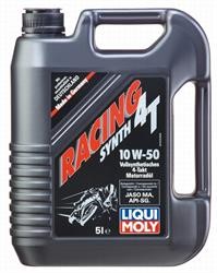 Синтетическоемоторное масло Liqui Moly Racing Synth 4T SAE 10W-50 5 л