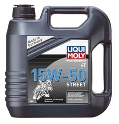 HC-синтетическоемоторное масло Liqui Moly Racing 4T SAE 15W-50 Street 4 л