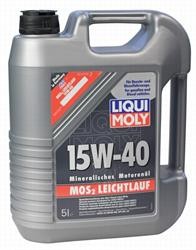 Минеральноемоторное масло Liqui Moly MoS2 Leichtlauf SAE 15W-40 5 л