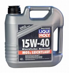 Минеральноемоторное масло Liqui Moly MoS2 Leichtlauf SAE 15W-40 4 л