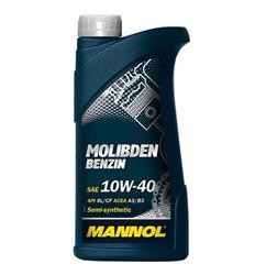 Моторное масло Масло MANNOL MOLIBDEN Benzin 10W40 (1л) 