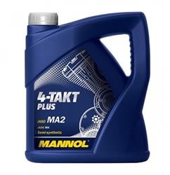 Моторное масло Масло 4-ТАКТ Plus 10w40 (4л) (полусинтетическое) API SL JASO 