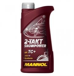 Синтетическоемоторное масло Масло Mannol мототехника 2T-Takt Snow Power синтетическое 1 л 