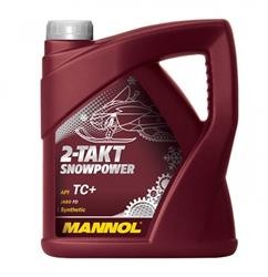 Синтетическоемоторное масло Масло Mannol мототехника 2T-Takt Snow Power синтетическое 4 л 