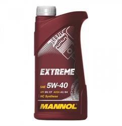 Синтетическое Моторное масло MANNOL Extreme SAE 5W-40 (1л.)