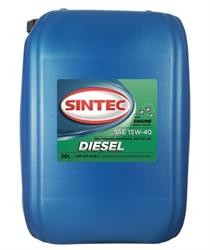 Масло Sintoil/Sintec 15/40 Diesel CF-4/SJ дизель 30 л