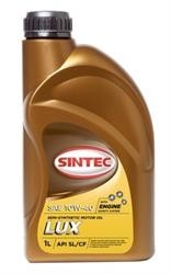 Моторное масло Масло Sintoil/Sintec 10/40 люкс SL/CF п/синтетическое 1 л 