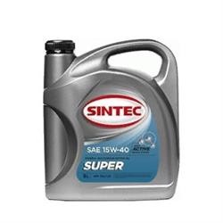 Моторное масло Масло Sintoil/Sintec 15/40 супер SG/CD минеральное  5 л 