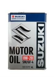 Моторное масло Suzuki SM/GF-4 SAE 0W-20 4 л