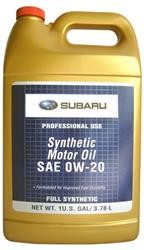 Синтетическоемоторное масло Subaru Synthetic Oil 0W-20 3.78 л