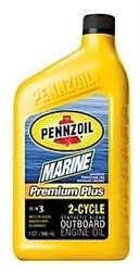 Синтетическоемоторное масло Pennzoil Marine Premium Plus Outboard 2-Cycle 0.946 л
