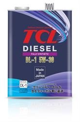 Масло для дизельных двигателей TCL Diesel, Fully Synth, DL-1, 5W30, 4л