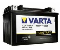 Автомобильный аккумулятор 6мтс - 8 (Varta) серия AGM 508 901 015 * / TTZ10S-BS /