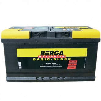 Автомобильный аккумулятор BERGA 5954020807902